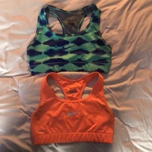Nike sports bras